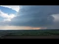 June 12th, 2023 - Brady, Texas - Amazing Supercells - Timelapse - Drone Shots