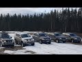 Land Cruiser 105, Jeep, Pajero sport 1&2, Patrol, Kia Sorento. Песчаные горки со снегом)