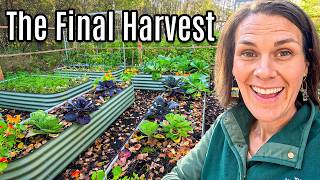 WINTER Prep! Final Garden Harvest and Clean Up