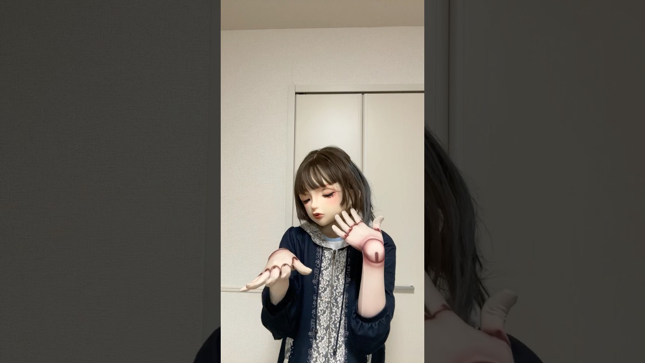 ビジュがレベチ #むに面 #ドール面 #kigurumimask #kigurumidoll #kig