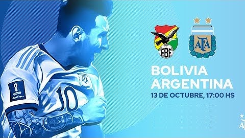 Argentina vs. Bolivia: CONMEBOL World Cup qualifying | Live Match