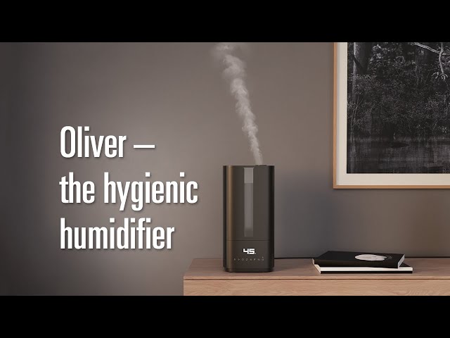 The hygienic humidifier Oliver by Stadler Form - YouTube