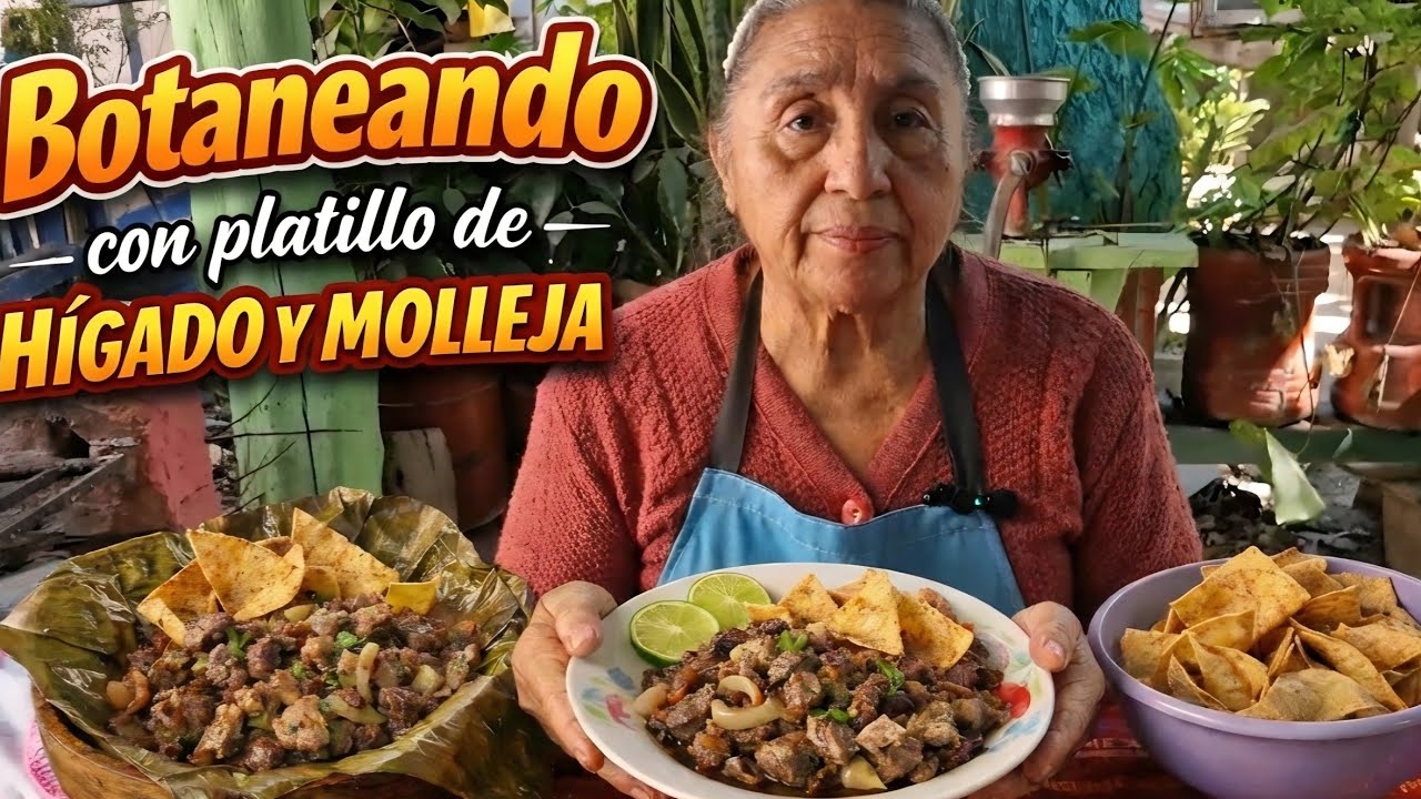 LA MEJOR BOTANA DE HÍGADOS Y MOLLEJA!