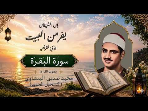 سورة البقرة كاملة (التسجيل الجديد 2026) بصوت القارئ الشيخ محمد المنشاوي Surat Albaqarah | Almenshawy