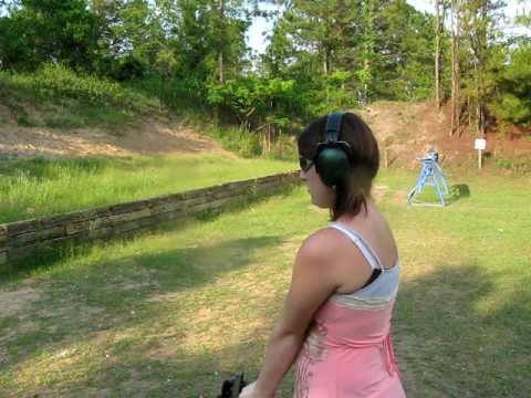 Kayla at the range