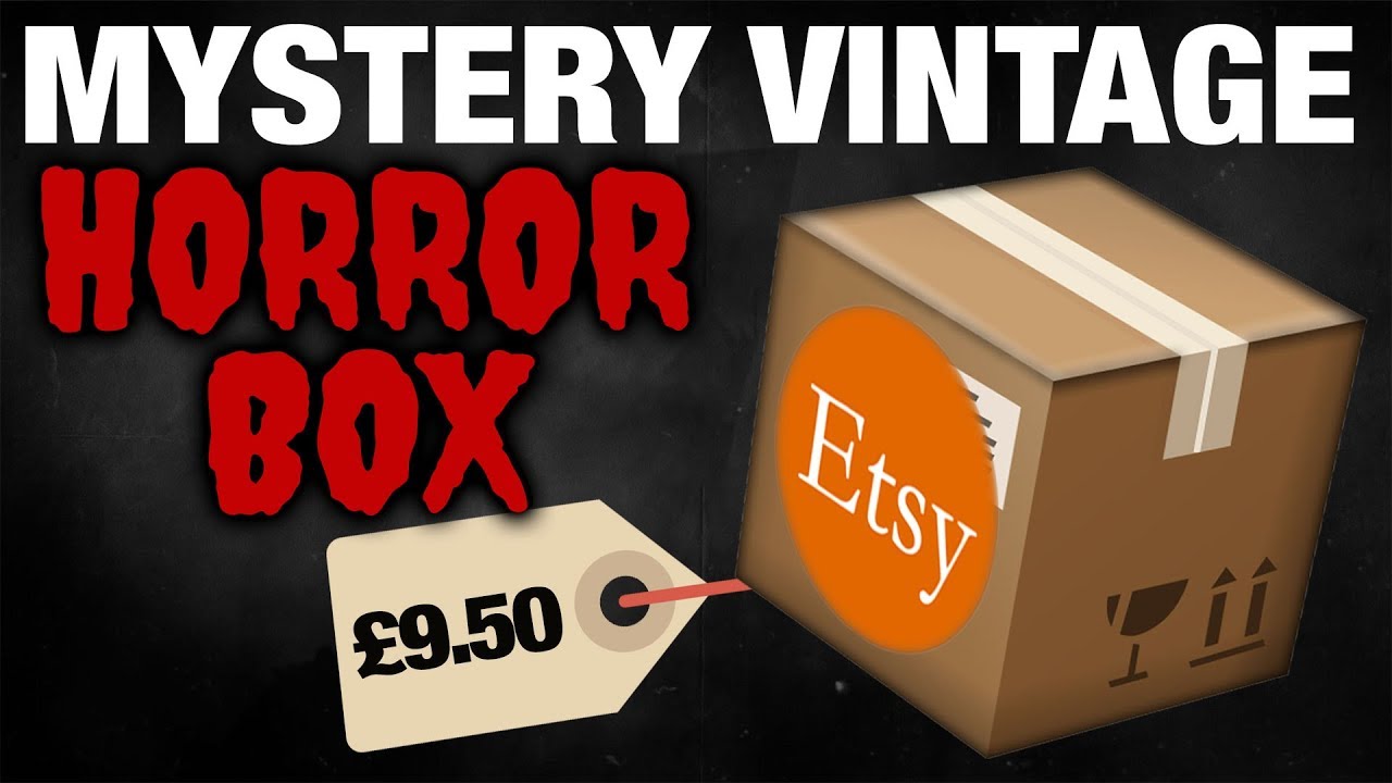 MYSTERY BOX 💀📦 VINTAGE & HORROR THEMED YouTube