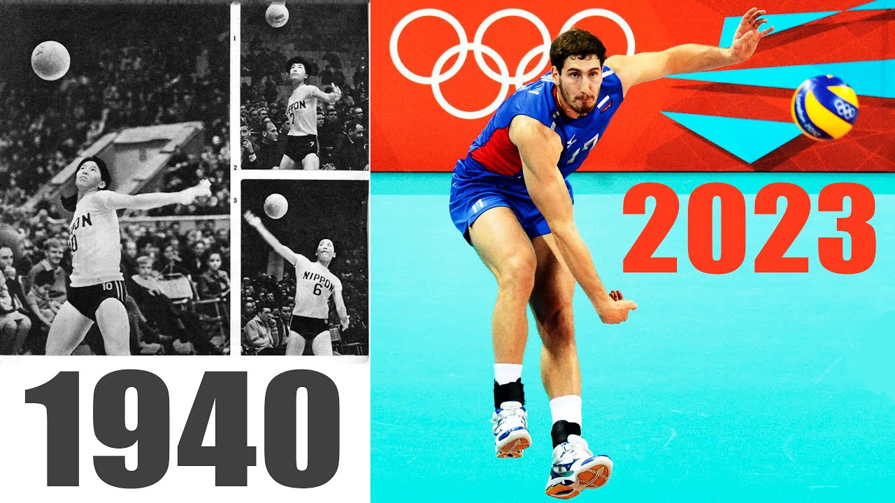 КАК ИЗМЕНЯЛАСЬ ПОДАЧА в волейболе? 1940–2023 эволюция подачи!
