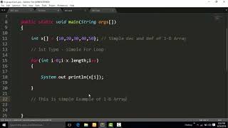 How to store value in array in java program