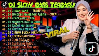DJ SLOW FULL BASS TERBARU 2024 🌾DJ CIINAN BANA • DJ TUNGKEK MAMBAOK RABAH • VIRAL