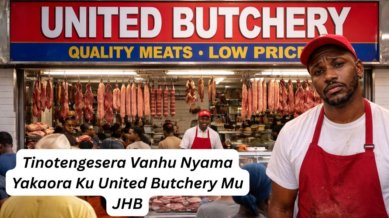 Tinotengesera Vanhu Nyama Yakaora Ku United Butchery Mu JHB