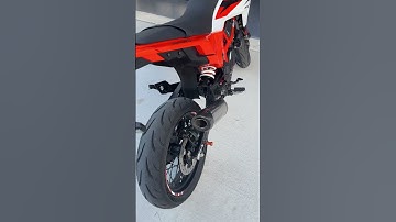 2025 KTM SMCR 390 with a Dominator R Exhuast! #ktm #smcr #390 #ktmsmcr390 #duke #ktmduke