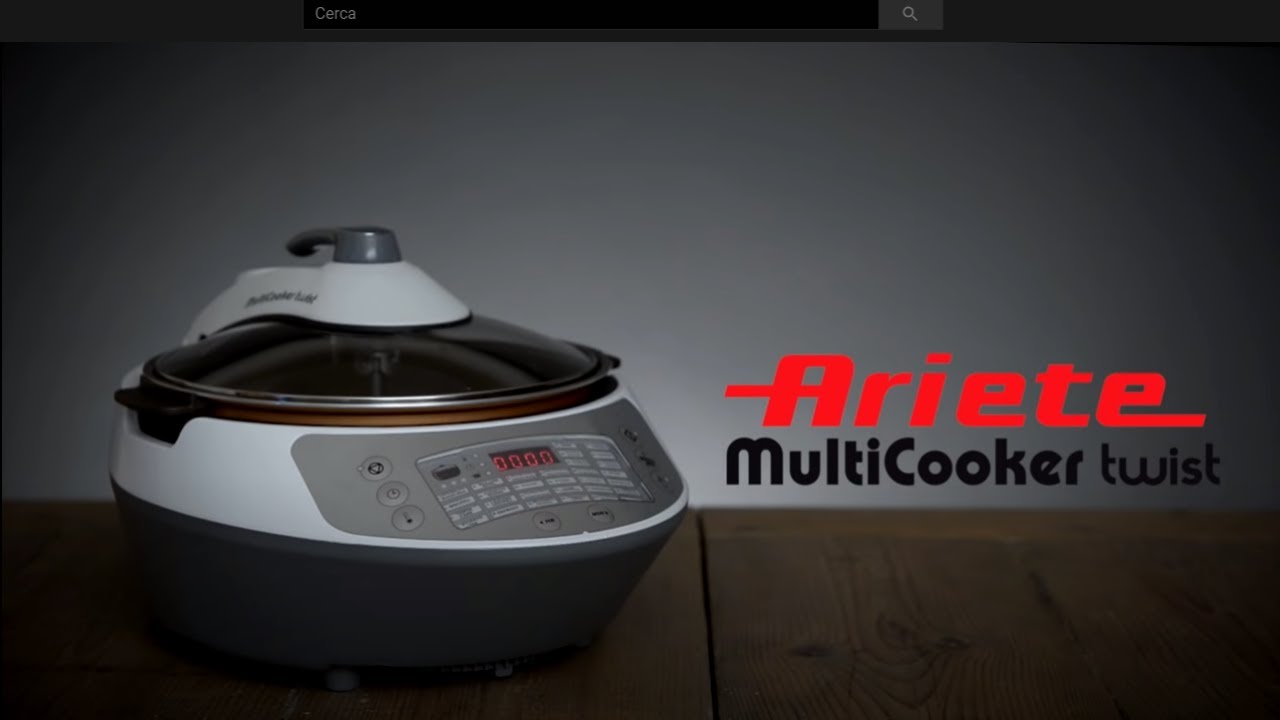 Ariete - Multicooker Twist Autocuiseur Multifonction de 5L avec Lame  Mélangeuse et écran LCD gris blanc - Robot multifonction - Rue du Commerce