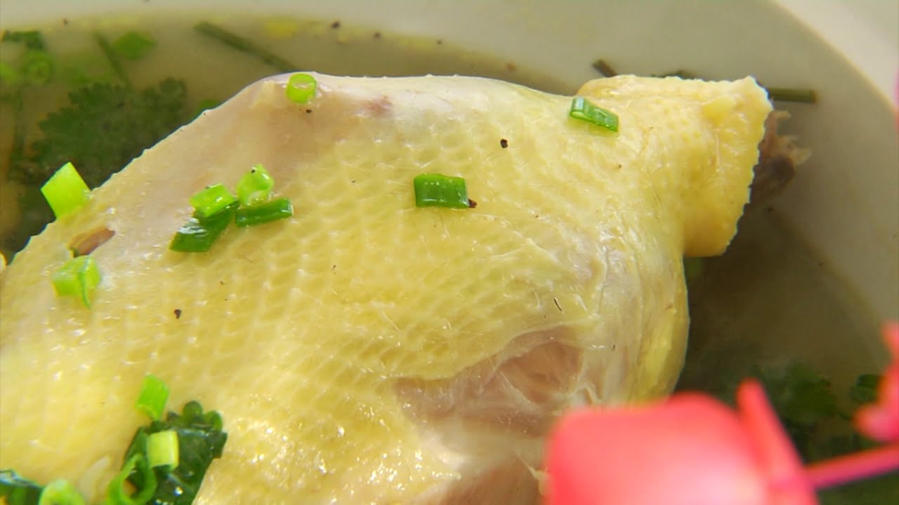 Sâm Tươi Nấu Canh Gà