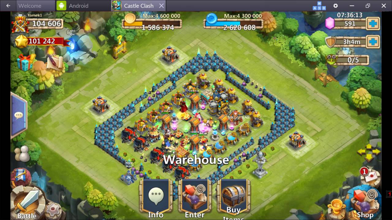 Castle Clash #13 Google Play Card GiveAway !