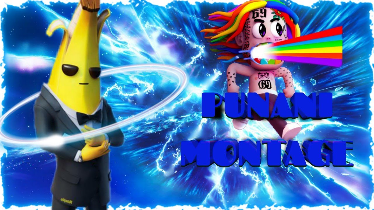 6ix9ine PUNANI - Fortnite Montage 🌈