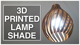 Awesome 3D Printed Lamp Shades With Fusion 360