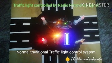 Traffic light control using Radio Frequency signal