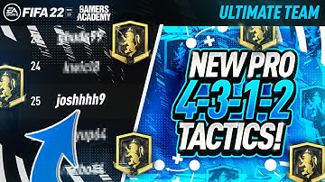 FIFA 22 - INSANE PRO PLAYER (4312) CUSTOM TACTICS + PLAYER INSTRUCTIONS!!