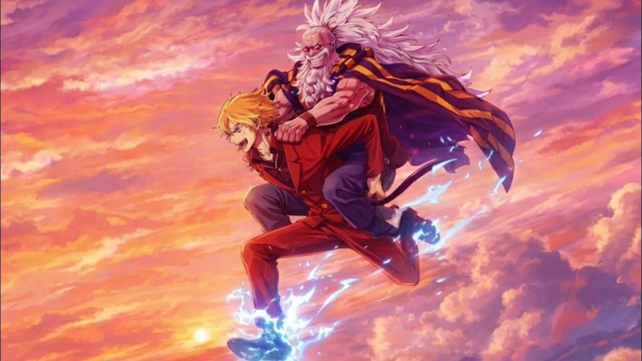 ون بيس | تسريبات مانجا  1171 دخولية مهيبة لسانجي وهو يحمل سكوبر غابان على ظهره