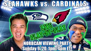 Seahawks x Cardinals: LIVE REACTION & PLAY-BY-PLAY