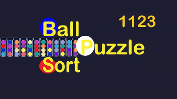 Ball Sort Puzzle Level 1123 🎯No Extra Tubes😂Game Walkthrough😘  #Stay Home And Fun Play #WithMe