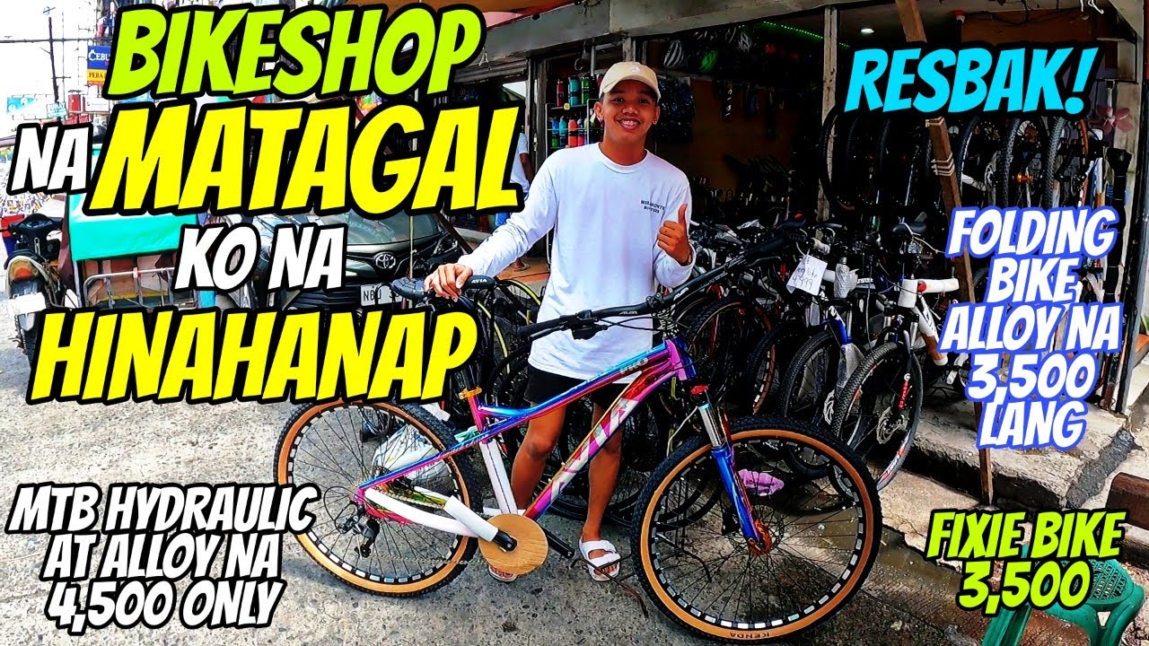 NAPAKAMURA DITO ! MTB HYDRAULIC AT ALLOY NA 4,500 LANG FOLDING BIKE 3,500 ALLOY !
