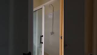 Rent an Apartment with a Dry Toilet and Shower Cubicle Like This