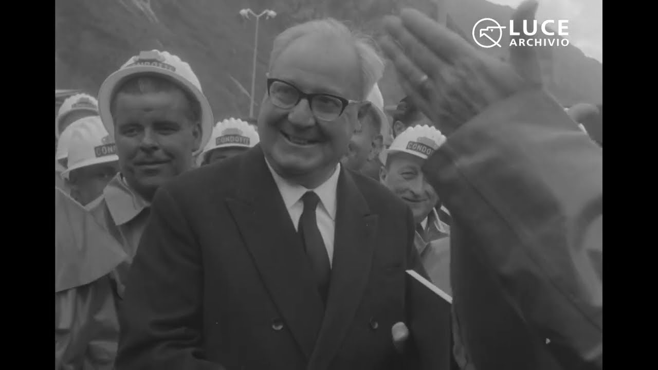Courmayeur: Inaugurato il traforo del Monte Bianco, 1965