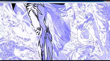 New Avengers. Digital inking over Mike Deodato