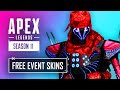 "DARK DEPTHS" Thematic Event FREE SKINS - Apex Legends Season 11