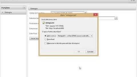 T2Ti ERP 2 0   Java WEB   Sintegra   09   Tour