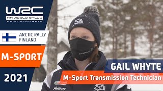 Gail Whyte - M-Sport Transmission Technician - WRC 2021