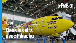 Le drôle d’avion Pokémon d’une compagnie japonaise «avec des Pikachu cachés» à l’intérieur