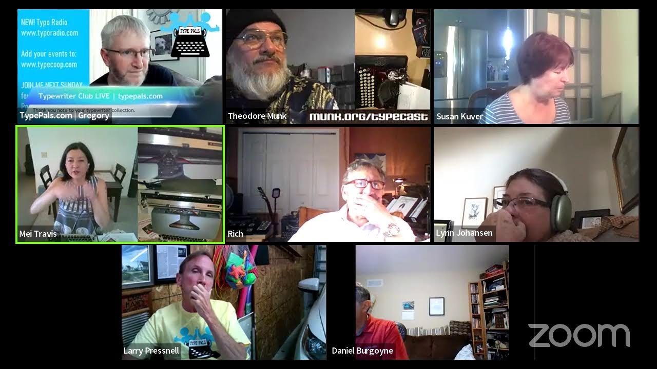 Typewriter Club LIVE typewriters YouTube