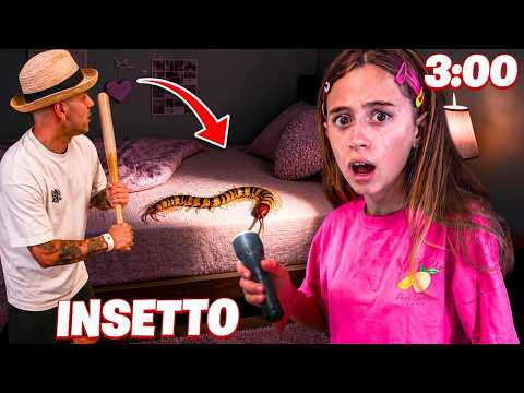 Video GIORGIA SCOPRE CHE IN CAMERA SUA C'È UN INSETTO GIGANTE ALLE 3 DI NOTTE!