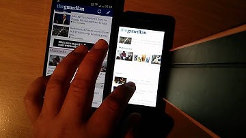 Guardian App BB 10.1 vs. Android