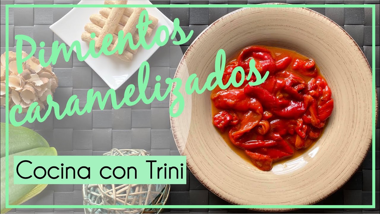 PIMIENTOS CARAMELIZADOS DELICIOSOS!!!!!🌶🌶🌶