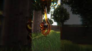 Mega Bee Minecraft Rtx Animation #Shorts