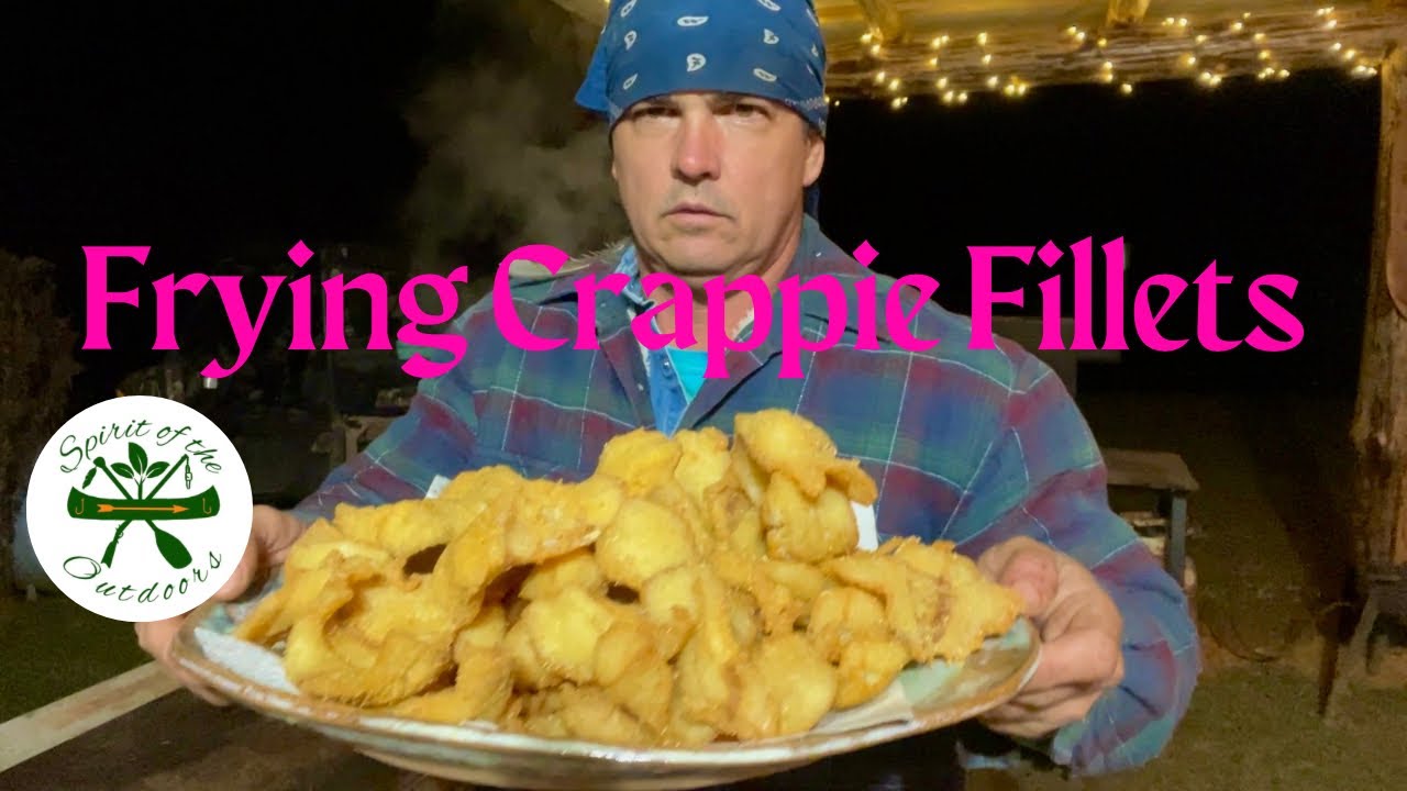 Frying Crappie Fillets YouTube