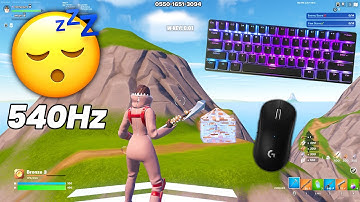 HuntsMan Mini ASMR Chill 🤩 Satisfying 1v1 Realistics Gameplay Keyboard Fortnite 390 FPS Smooth 4K