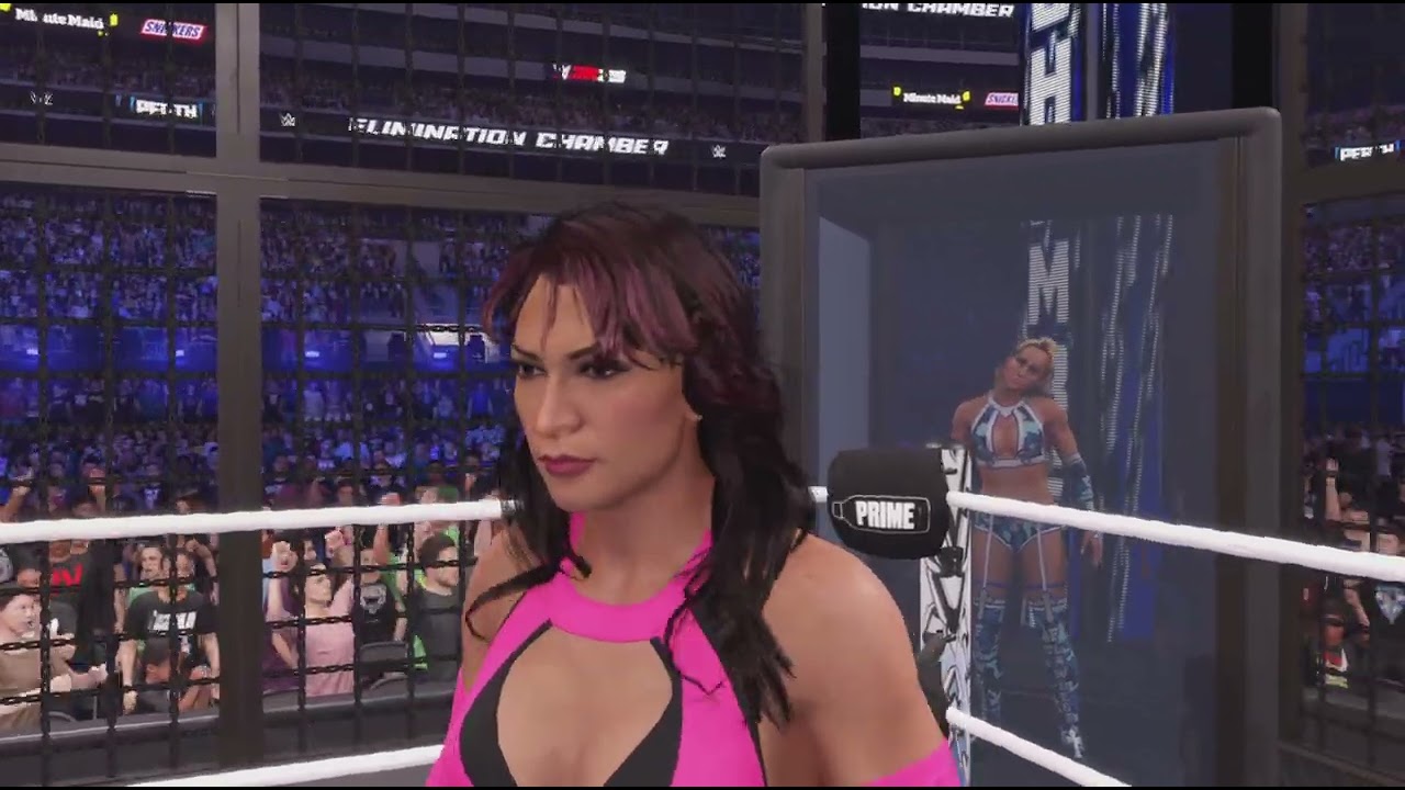 Wwe 2k25 Womens Elimination Chamber Match For The Womens Championship