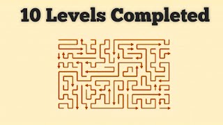 Amaze GO! Level 10 Completed |  Puzzle Challenge 