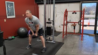 Cable Pullthrough Lower Back, hamstring and Glute Exercise