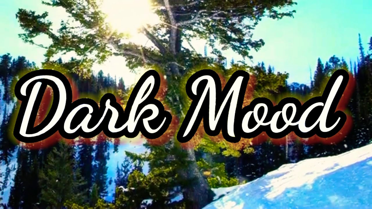 15 min meditation sounds, forest winter, relaxing sleep music, Dark mood