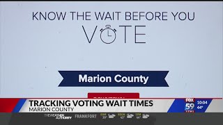 Website designed to track wait times at Marion County polls