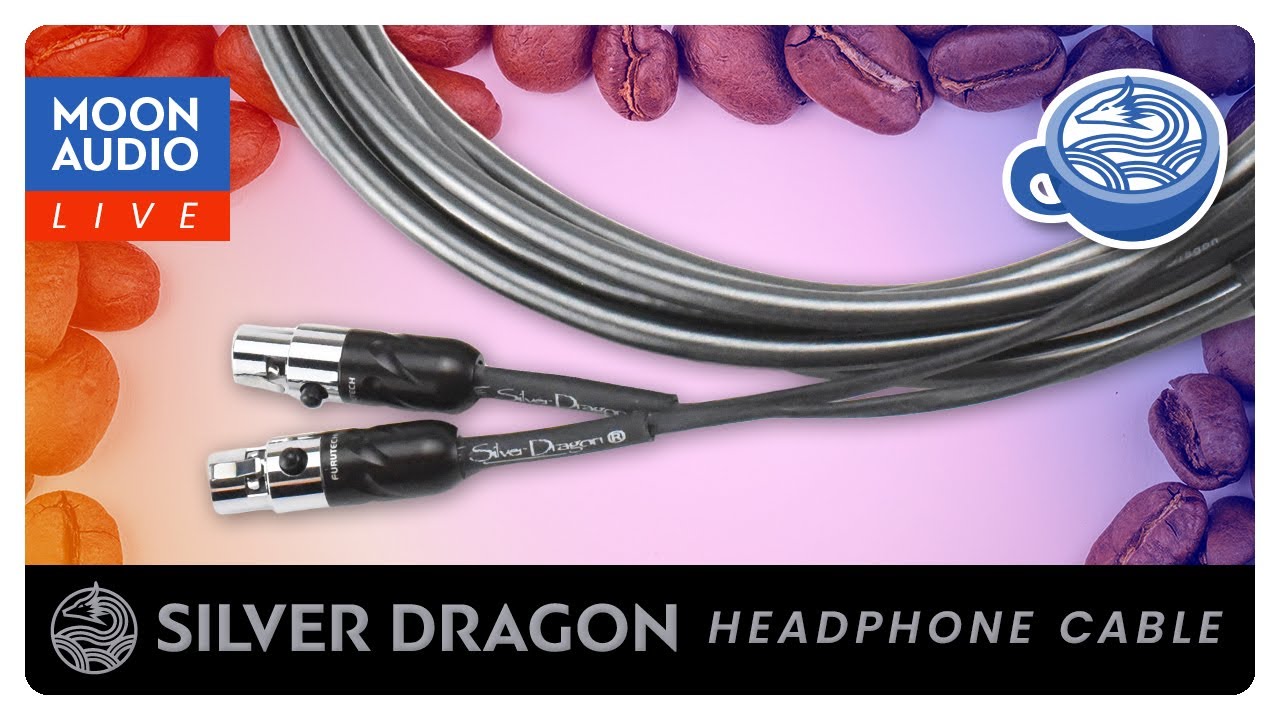 Silver Dragon Headphone Cable