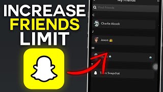 How to Increase Snapchat Friends Limit in 2025 screenshot 1