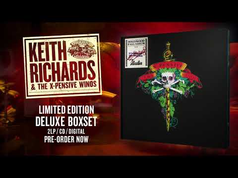 Keith richards & the x-pensive winos – live at the hollywood palladium deluxe boxset unboxing