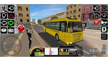 Bus Simulator Original #8 New Bus Driving In Rome (Ovilex Soft)  - Android Gameplay