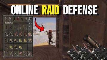 SOLO Defends 4 ONLINE RAID attempts! - Rust Console Edition